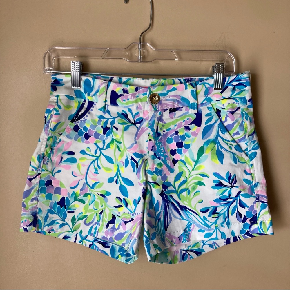 Lilly Pulitzer Women’s Callahan Resort White Shell Beach Shorts